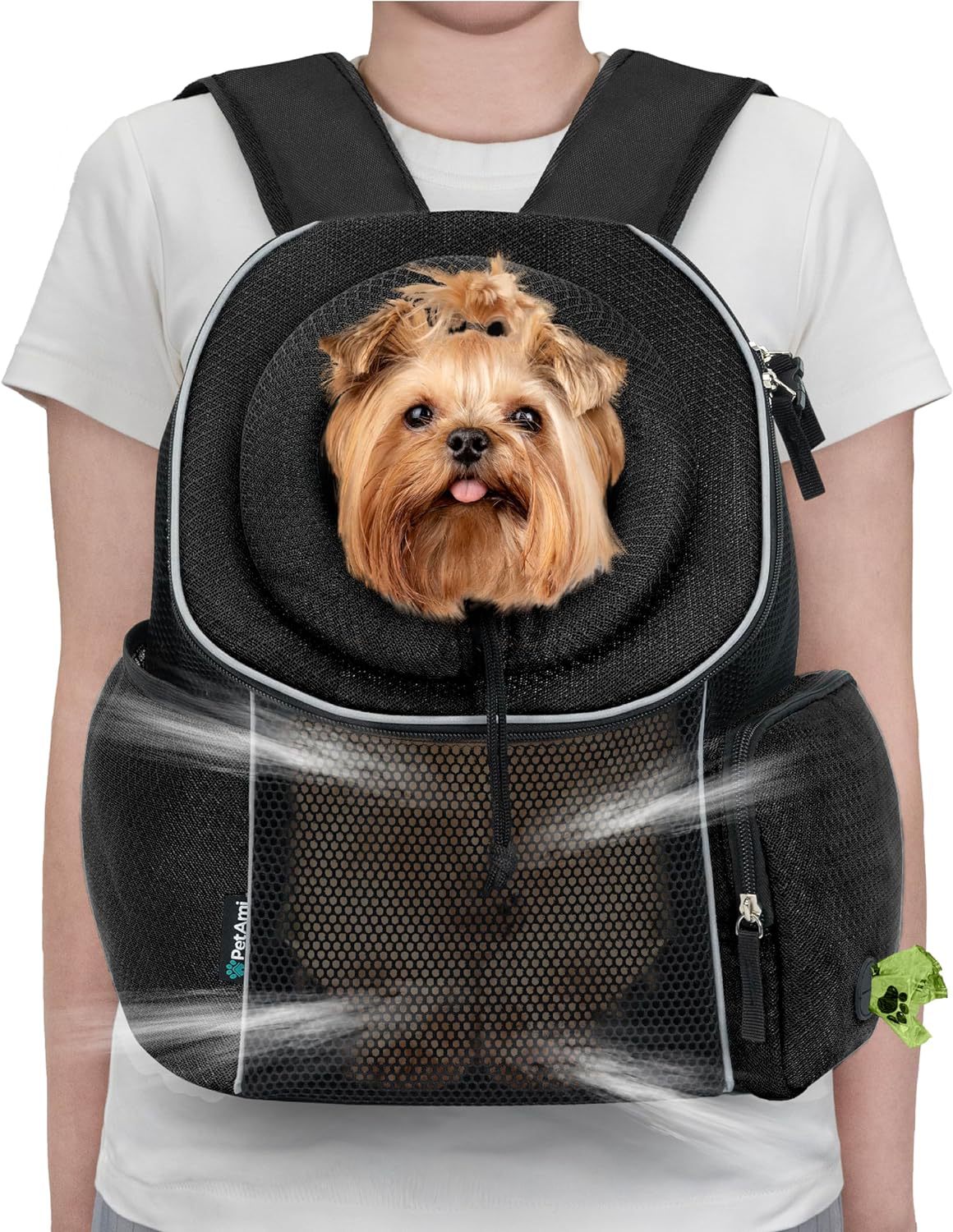 Portable Breathable Pet Travel Backpack Carrier Bag