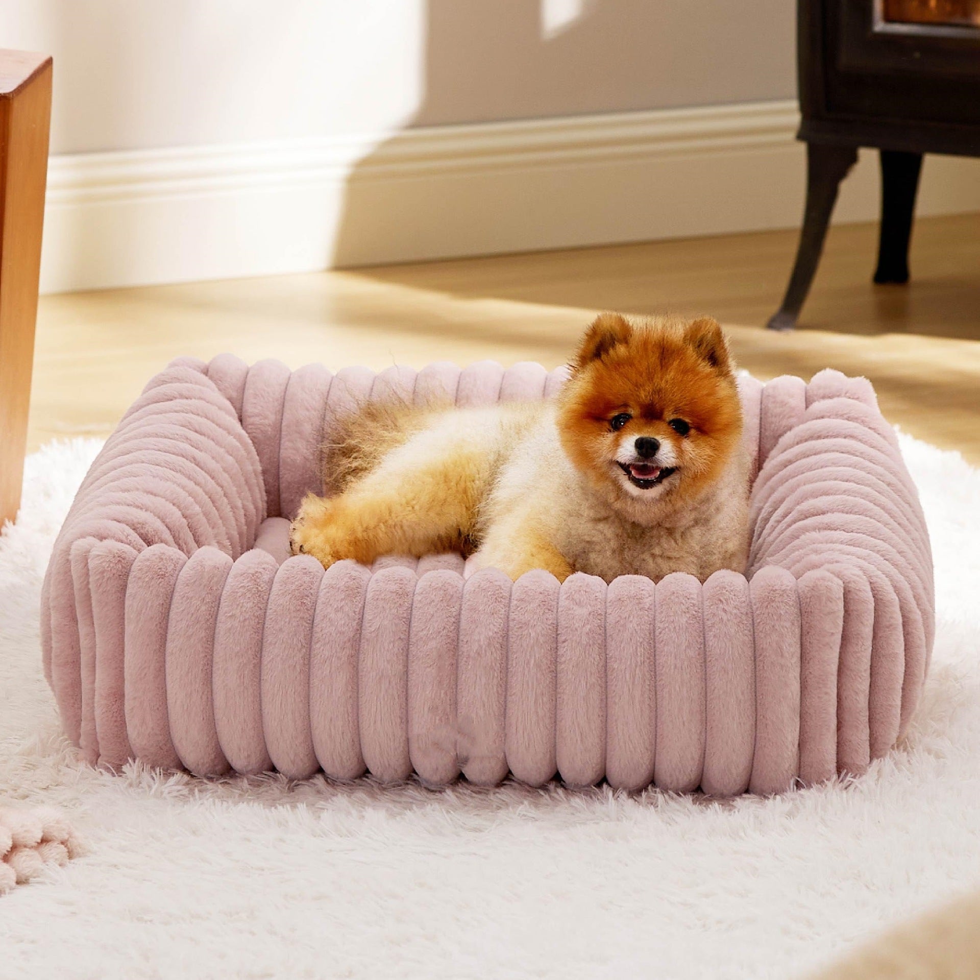 Pet All Season Plush Bed Warm Comfortable Sleeping House