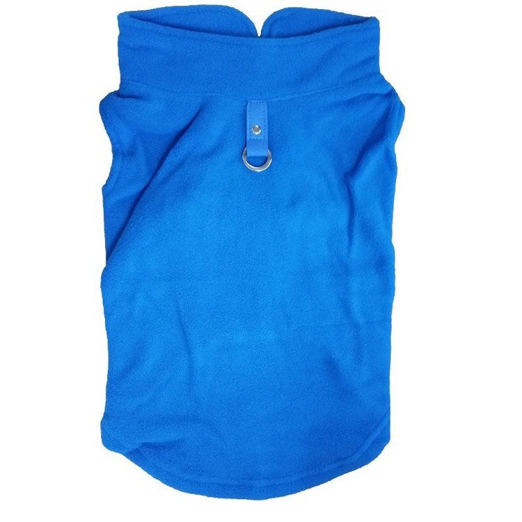 Fleece Pet Clothes Warm Coat Jacket Vest Apparel