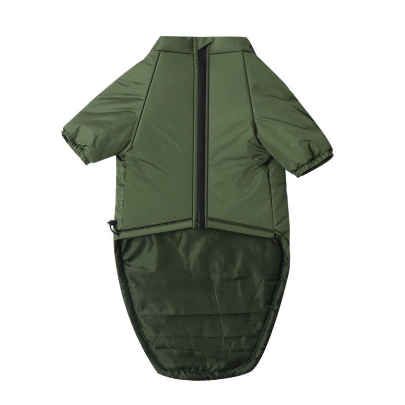 Pet Cotton Two Leg Jacket Comfortable Warm Clothing Apparel