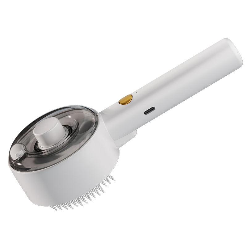 Pet Self Cleaning Hair Remover Grooming Steam Brush