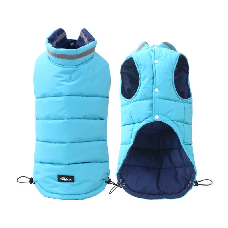 Thickened Waterproof Reflective Outdoor Pet Jacket Coat