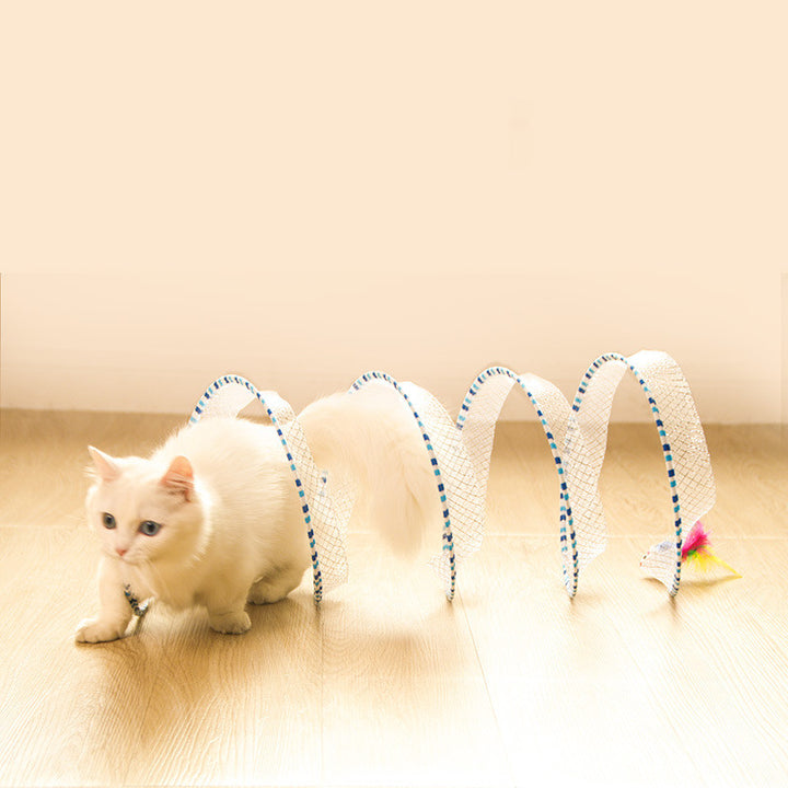 Pet Foldable Tunnel Storage Toy