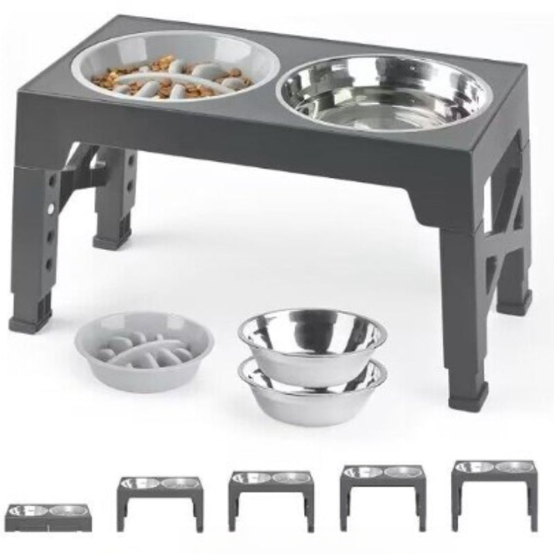 Pet Lifting Feeding Bowl Neck Support Anti Tumble Stand