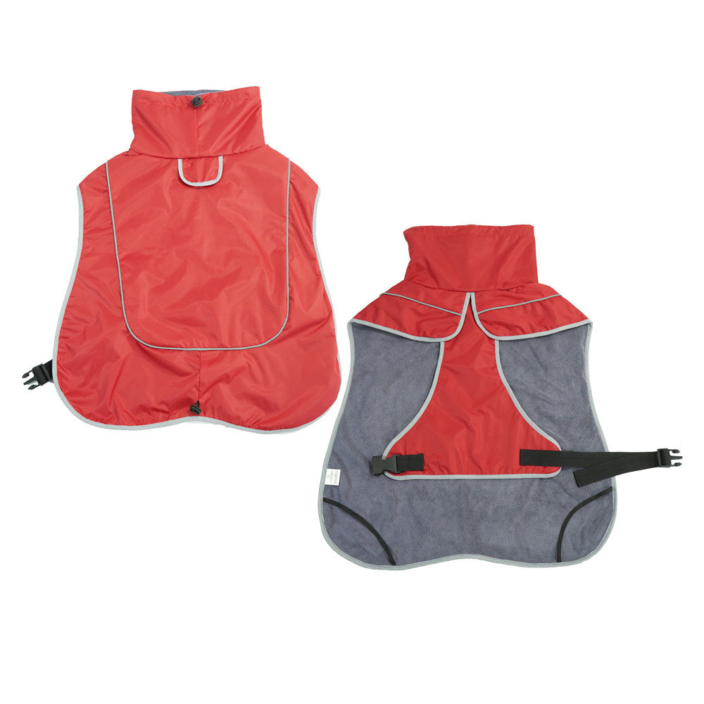 Warm Waterproof Pet Shell Jacket Outdoor Coat