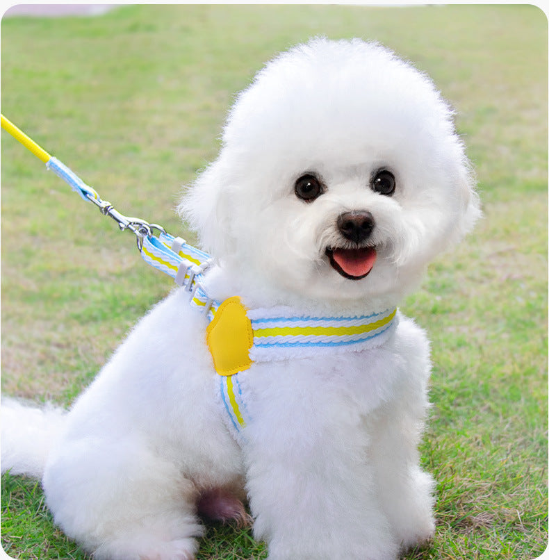 Pet Breathable Chest Vest Walking Leash Harness Strap