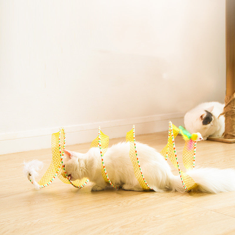 Pet Foldable Tunnel Storage Toy
