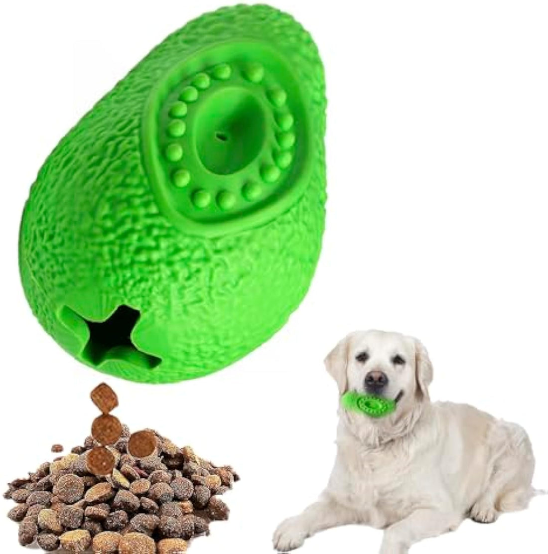 Pet Heavy Duty Indestructible Chew Rubber Teething Toy