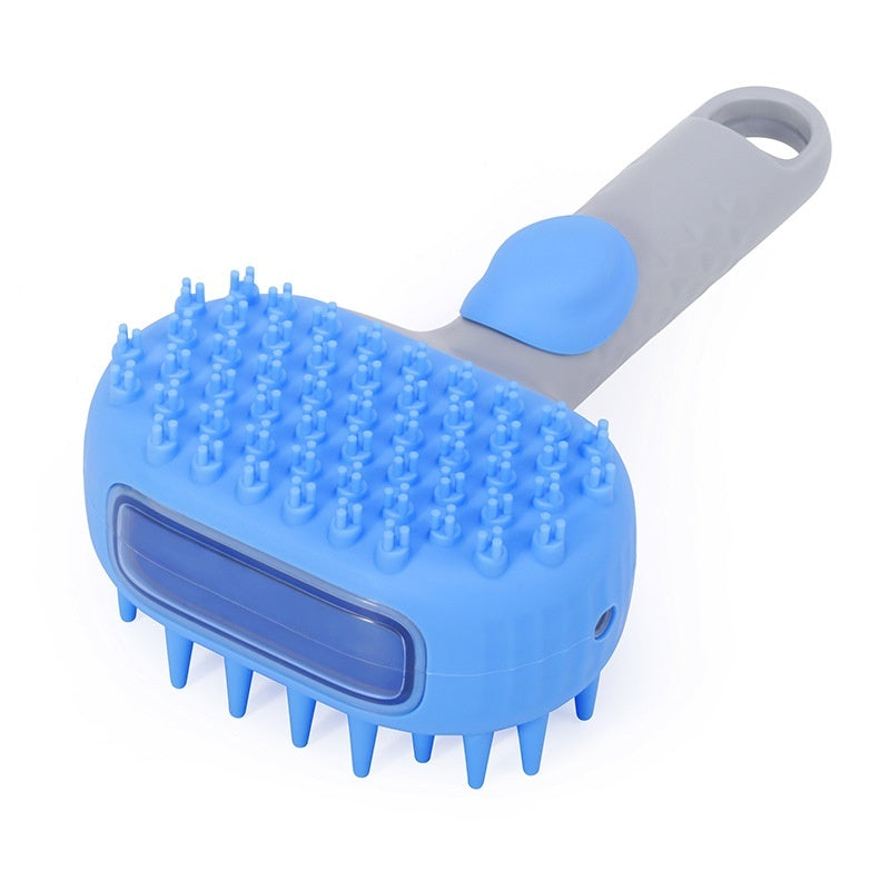 Pet Shower Bath Cleaning Grooming Brush Hair Removal Tool