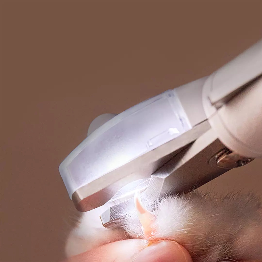 Pet Professional LED Nail Clipper Grooming Claw Trimmer Tool