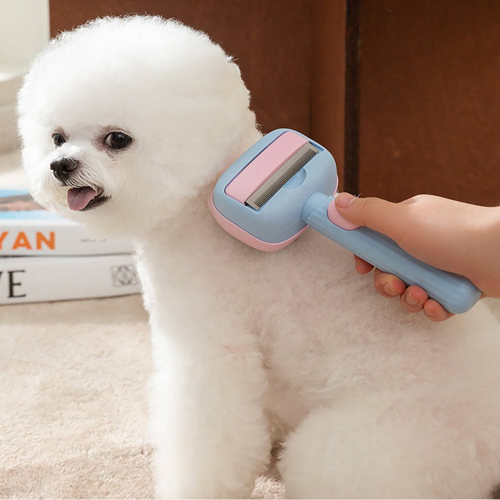 Pet Deshedding Dematting Grooming Brush Hair Control Tool