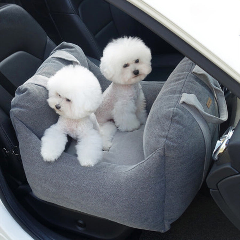 Waterproof Portable Pet Car Safety Seat Carrier Basket