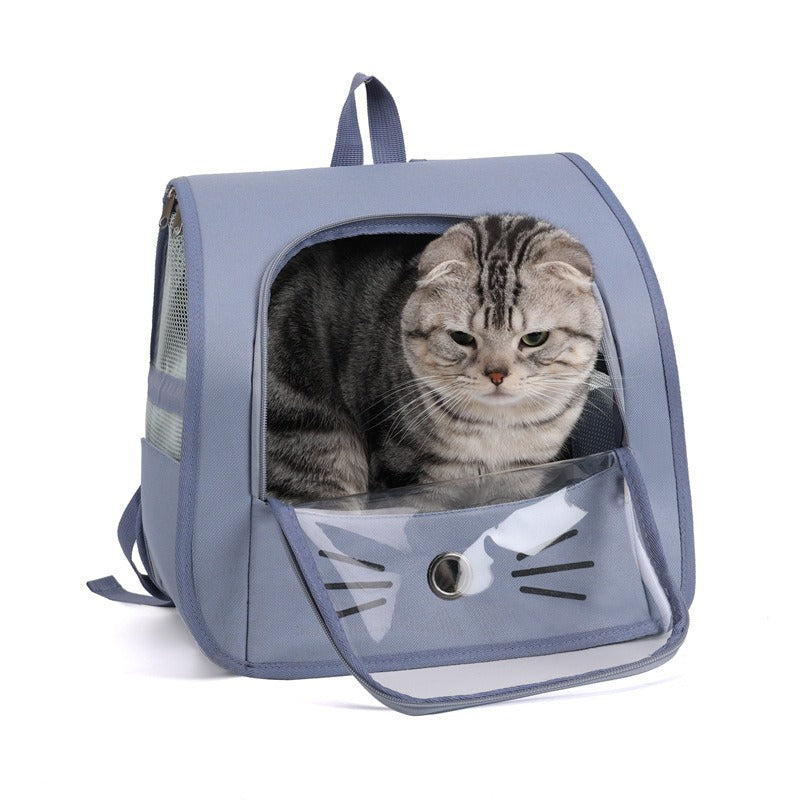 Breathable Portable Pet Backpack Carrier Travel Bag