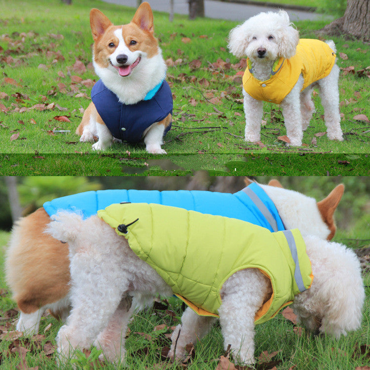 Thickened Waterproof Reflective Outdoor Pet Jacket Coat