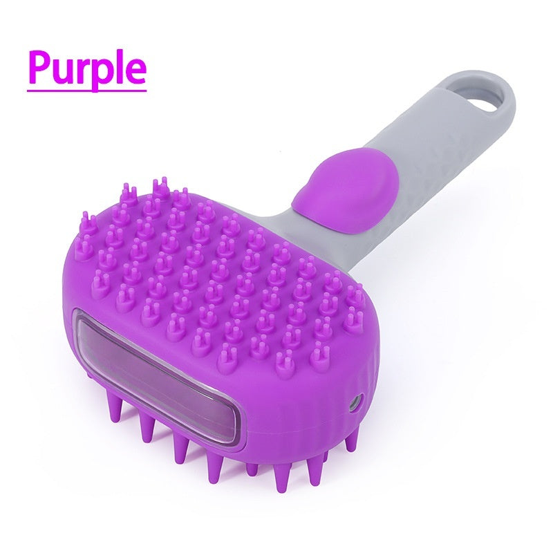 Pet Shower Bath Cleaning Grooming Brush Hair Removal Tool