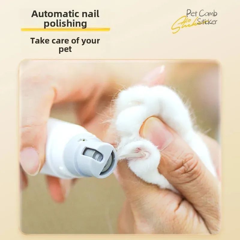 Rechargeable Electric Pet Nail Trimmer Grooming Cleaning Tool