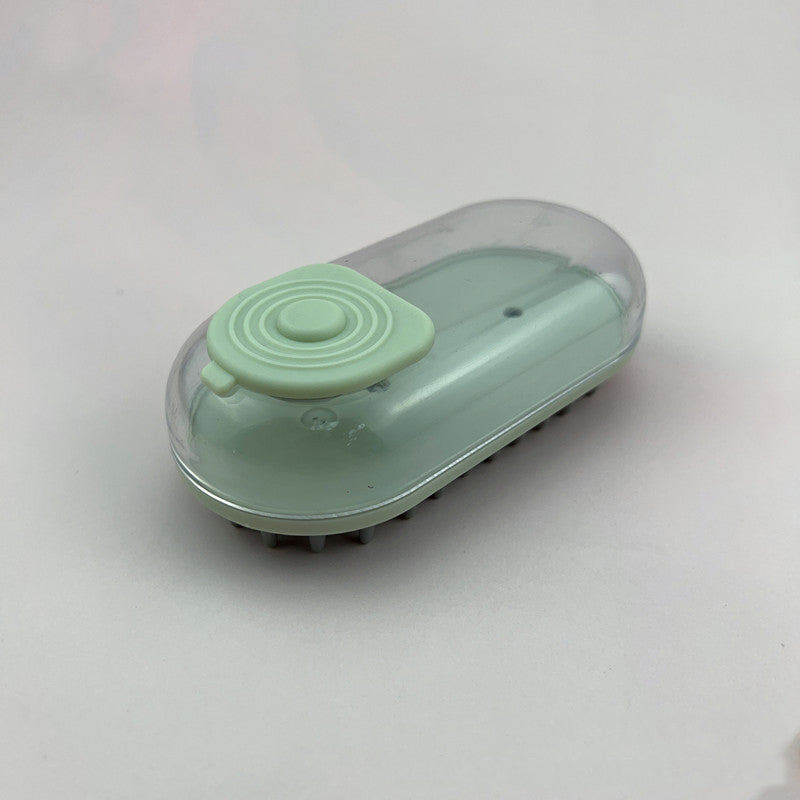 Pet Handheld Soft Massage Bath Cleaning Brush Grooming Tool