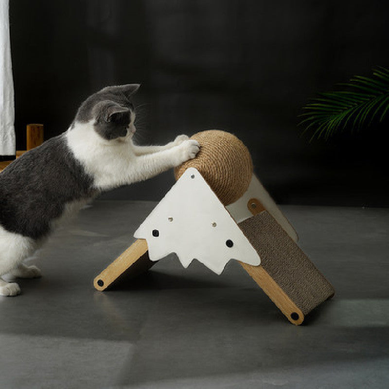 Pet Fashion Cat Ball Toy Interactive Play Grasping Ball