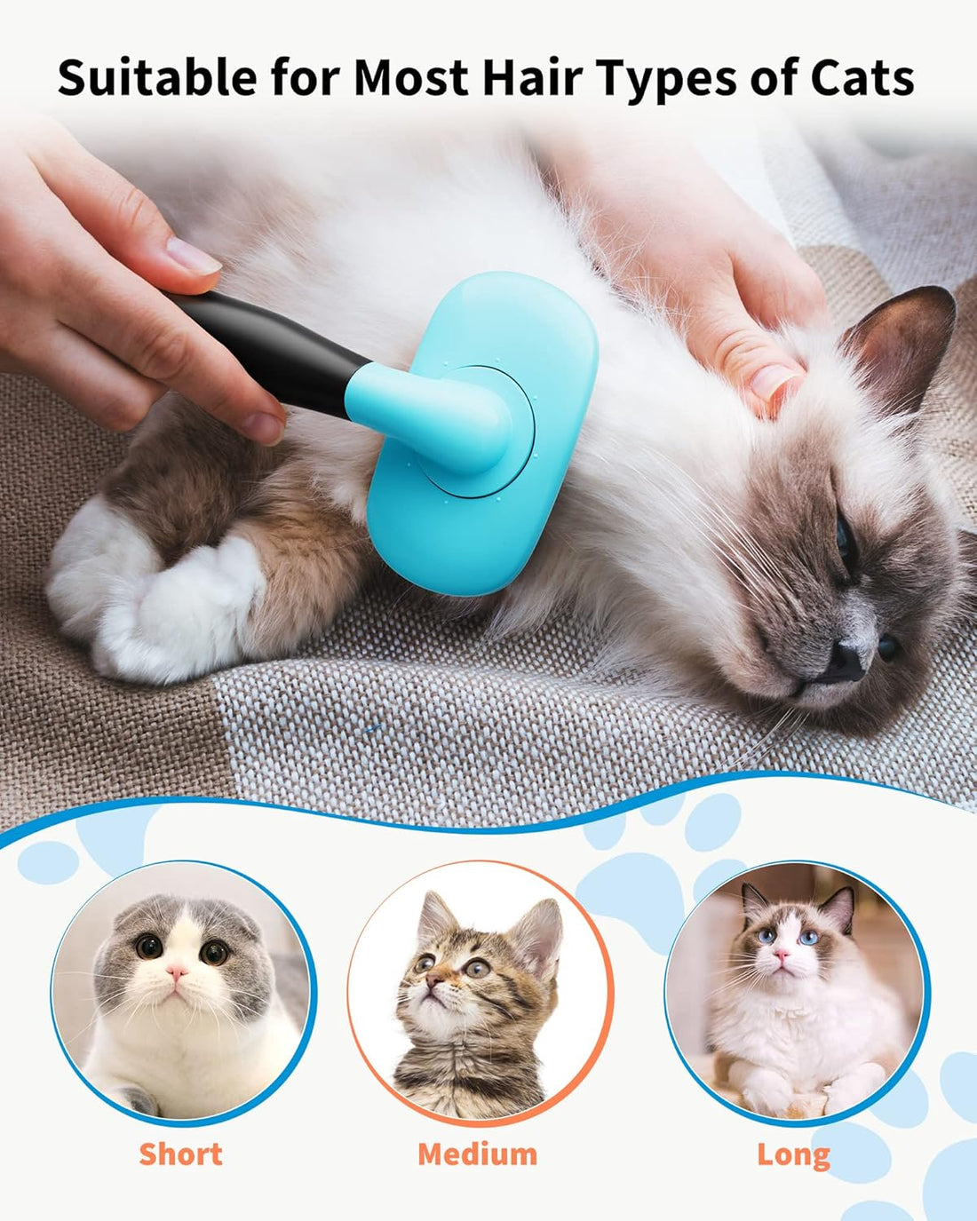 Pet Grooming Shedding Brush Cleaning Tool Set