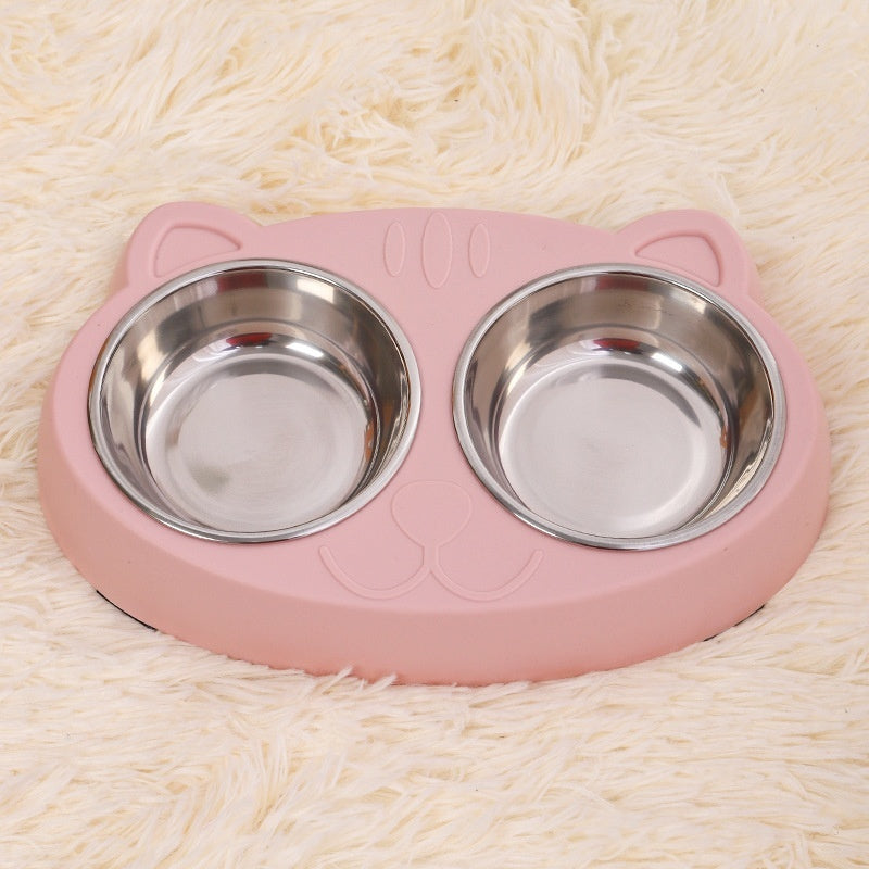 Pet Feeding Water Bowl Rice Basin