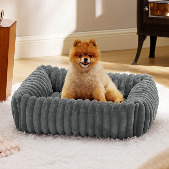 Pet All Season Plush Bed Warm Comfortable Sleeping House