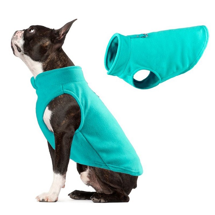 Fleece Pet Clothes Warm Coat Jacket Vest Apparel