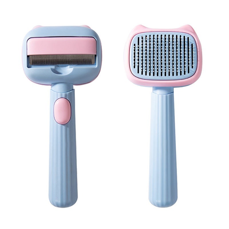 Pet Deshedding Dematting Grooming Brush Hair Control Tool