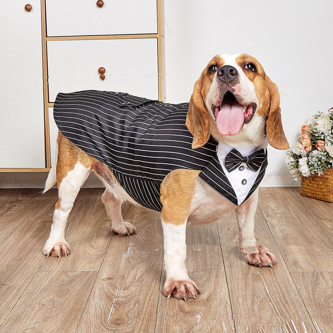 Pet Wedding Suit Jacket Formal Swallowtail Clothing Apparel