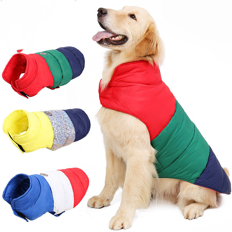 Thickened Warm Water Repellent Pet Winter Down Jacket