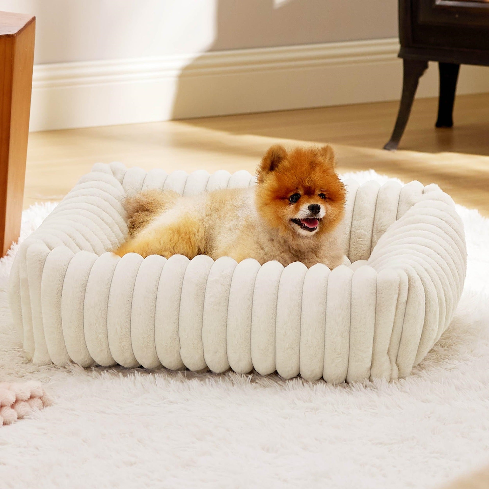 Pet All Season Plush Bed Warm Comfortable Sleeping House