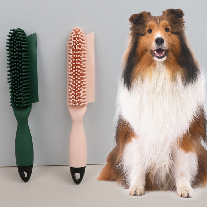 Pet Hair Remover Massage Grooming Brush Comb Cleaning Tool