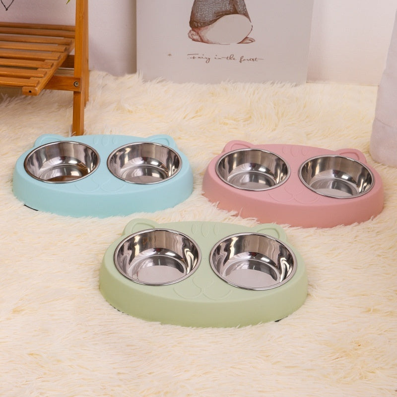 Pet Feeding Water Bowl Rice Basin