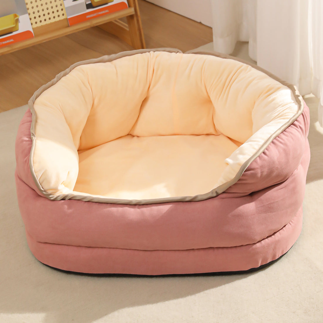 Pet Plush Sofa Bed Warm Thick Washable Mattress Kennel Supplies