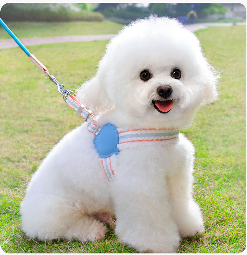 Pet Breathable Chest Vest Walking Leash Harness Strap