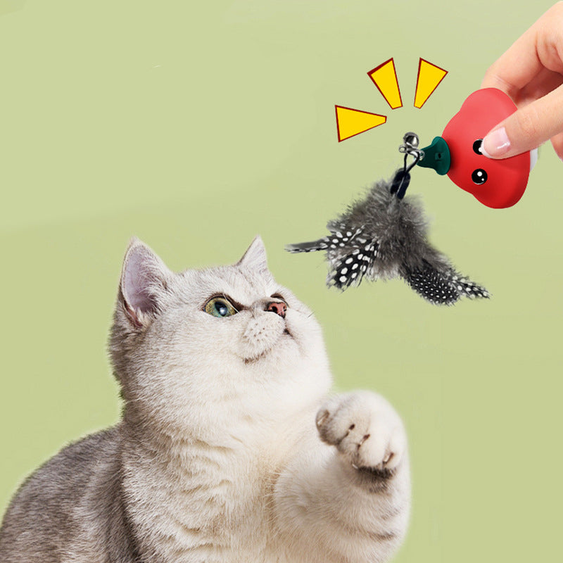 Pet Suction Cup Wand Interactive Exercise Teaser Toy