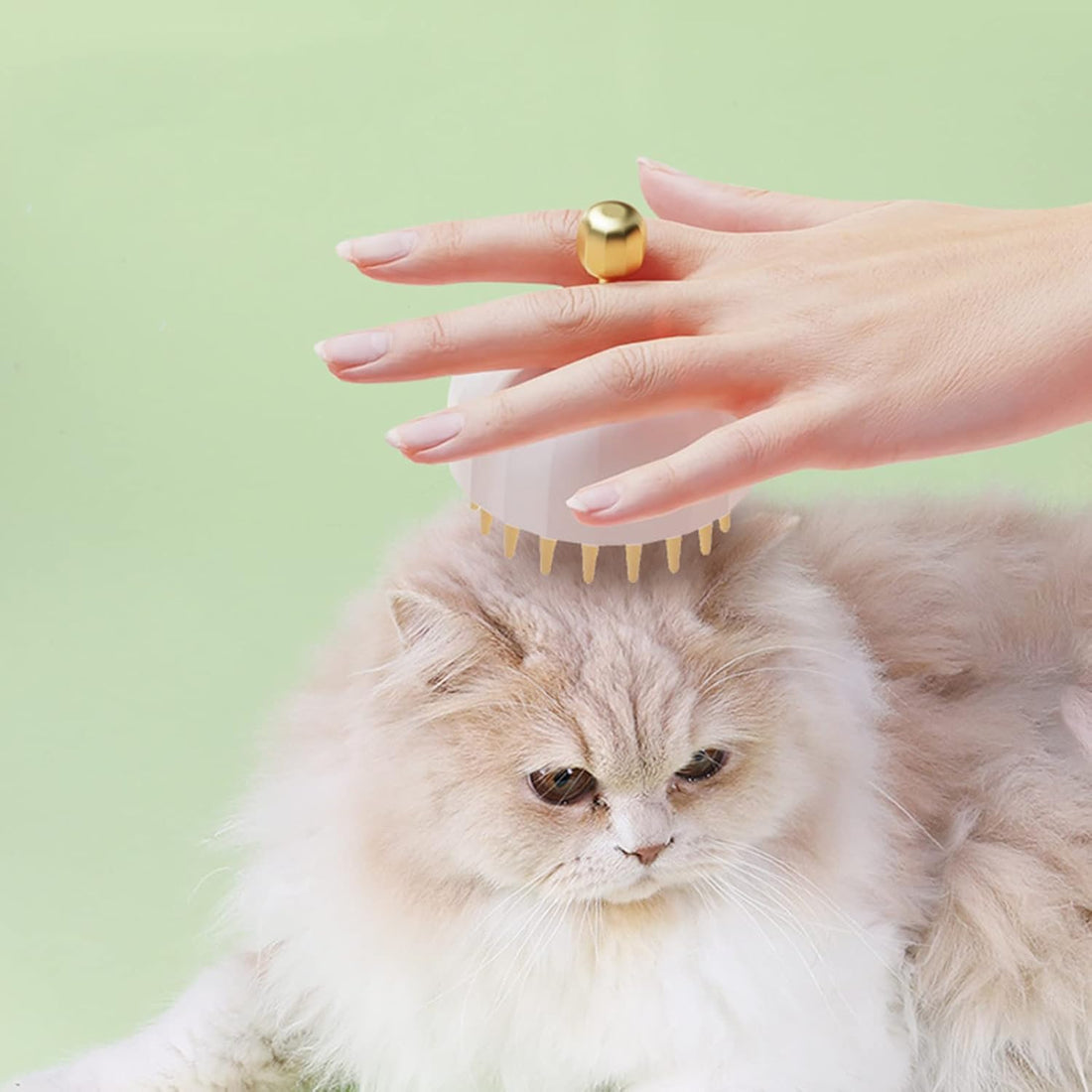 Pet Bath Massage Shampoo Grooming Brush