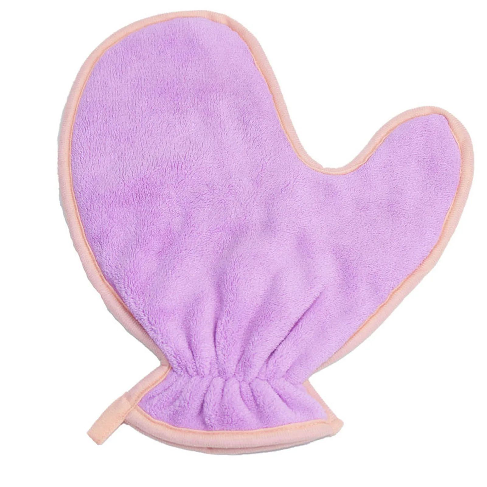 Pet Double Sided Absorbent Fiber Bath Towel Glove Cleaning Cloth