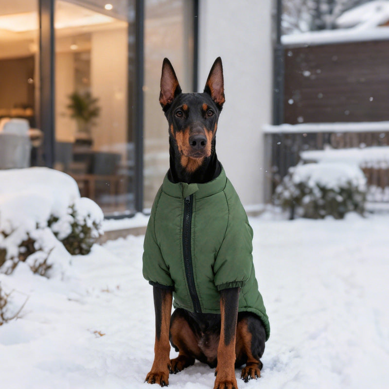Pet Cotton Two Leg Jacket Comfortable Warm Clothing Apparel