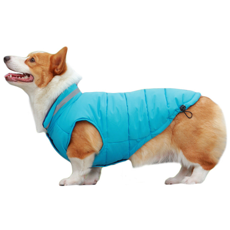 Thickened Waterproof Reflective Outdoor Pet Jacket Coat