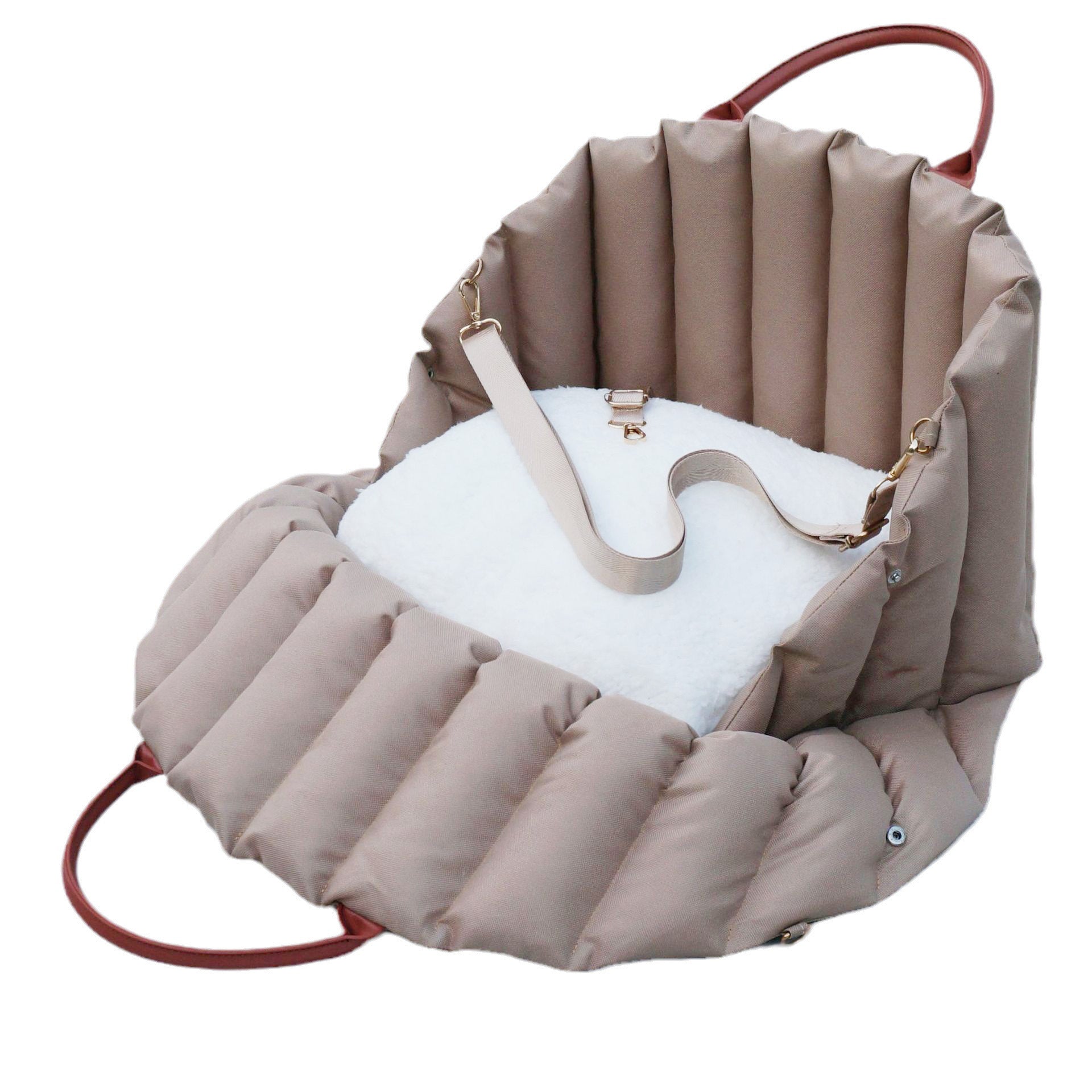 Portable Pet Travel Carrier Comfortable Secure Car Transport Bag