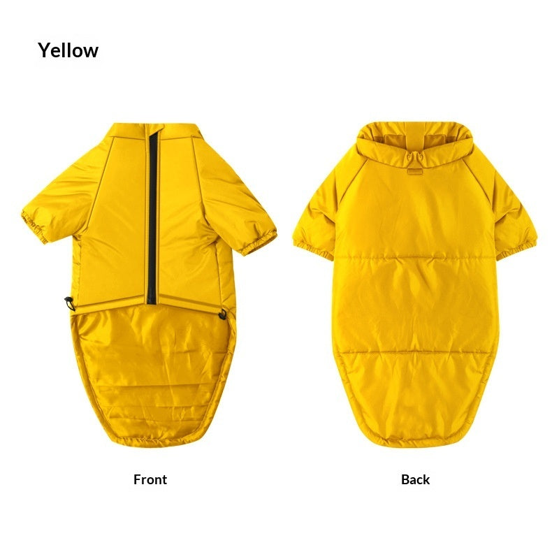 Pet Cotton Two Leg Jacket Comfortable Warm Clothing Apparel