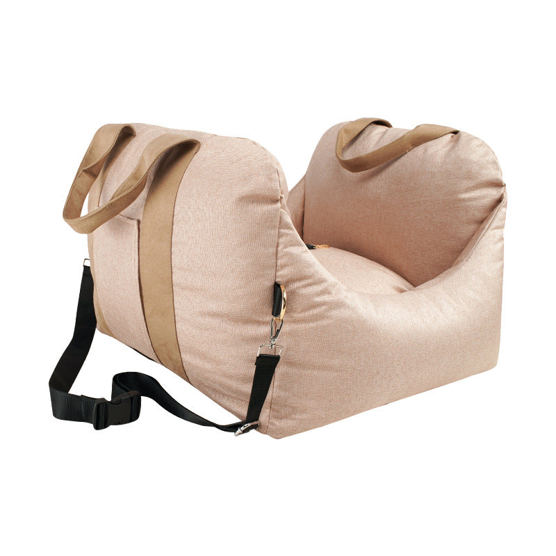 Detachable Washable Portable Pet Car Seat Carrier Bag