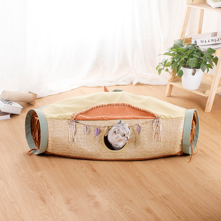 Pet Tunnel Net Roll Play Toy Supplies