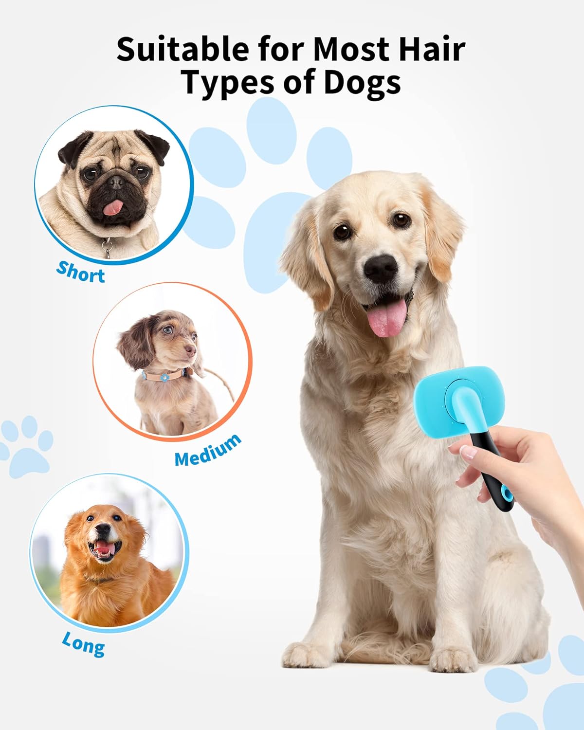 Pet Grooming Shedding Brush Cleaning Tool Set