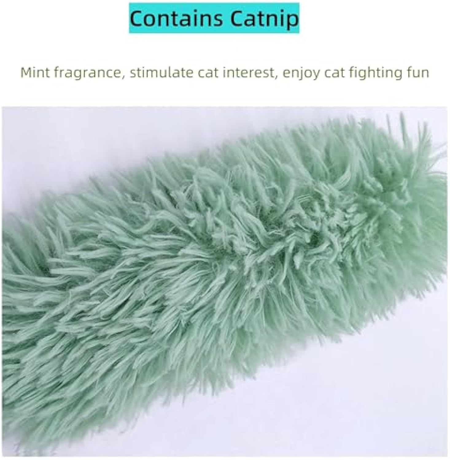 Pet Interactive Soft Crinkle Catnip Toy Pillow Exercise Toy