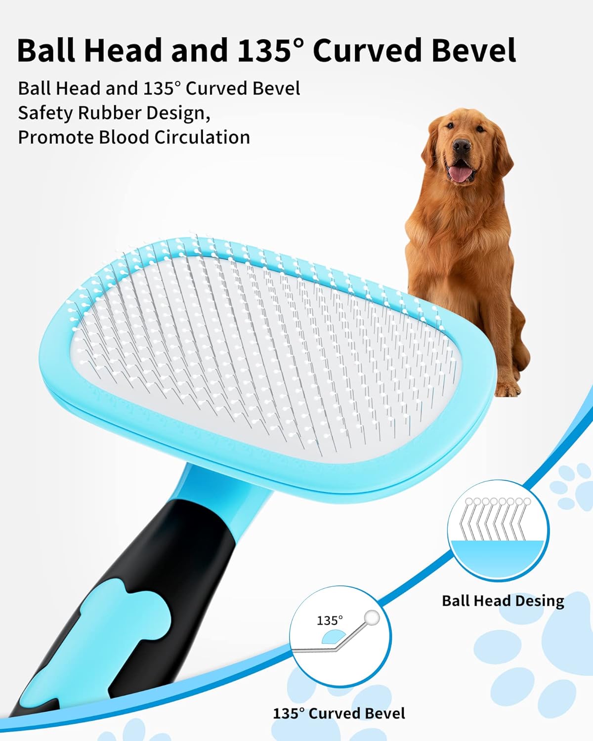 Pet Grooming Shedding Brush Cleaning Tool Set