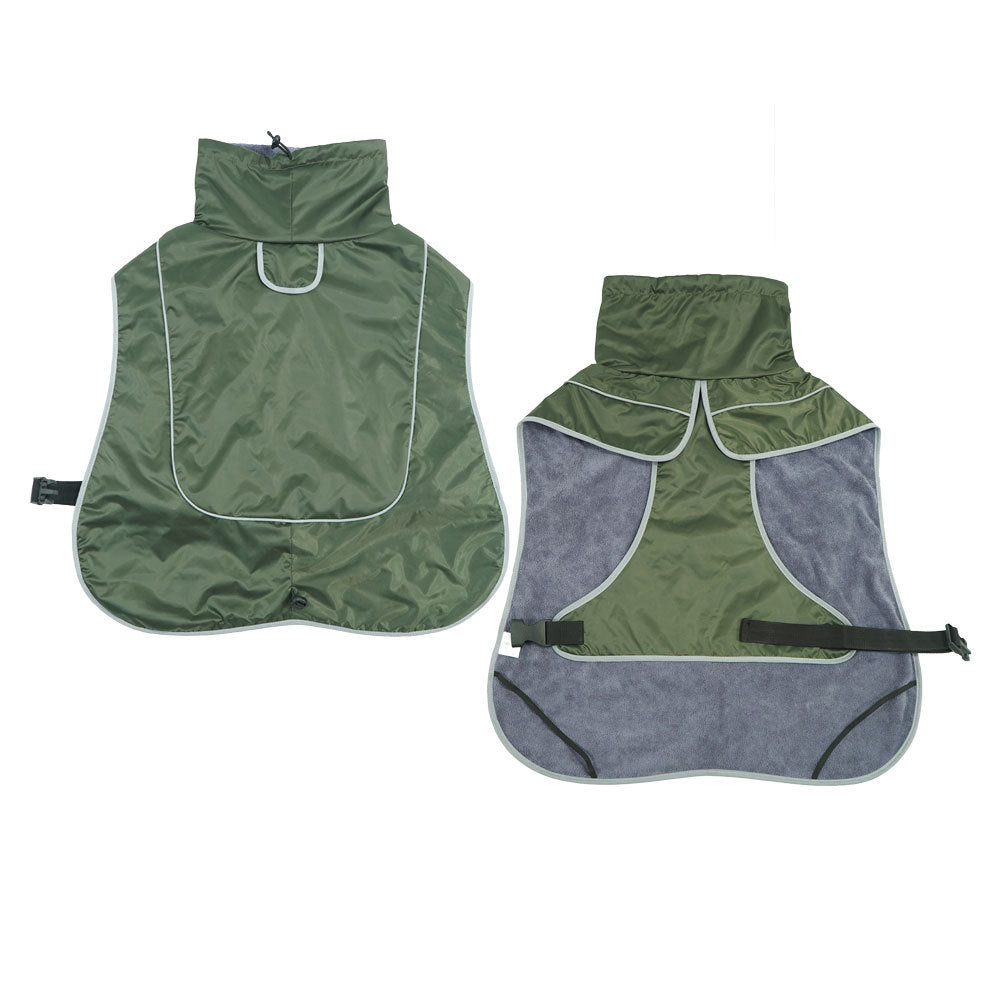 Warm Waterproof Pet Shell Jacket Outdoor Coat