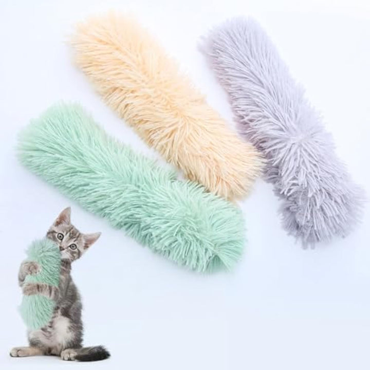 Pet Interactive Soft Crinkle Catnip Toy Pillow Exercise Toy
