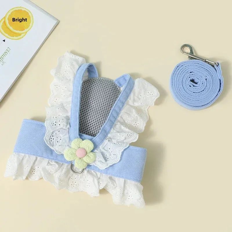 Pet Summer Walking Safety Rope Back Strap Leash Harness