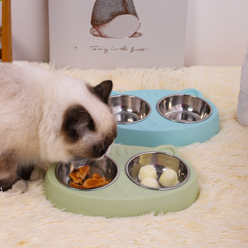 Pet Feeding Water Bowl Rice Basin